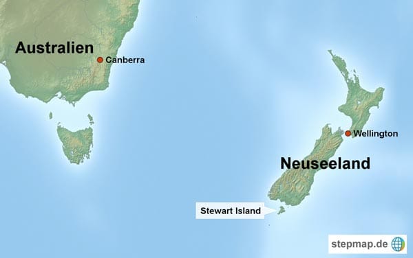 Viele denken, Neuseeland bestünde lediglich aus Nord- und Südinsel. Doch noch weiter im Süden liegt Stewart Island, ein beinahe unbekanntes Eiland.