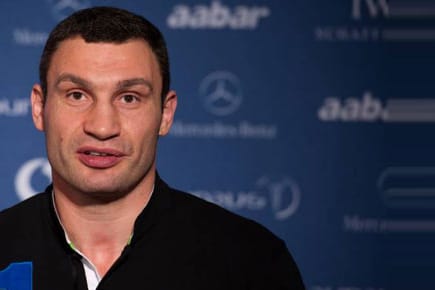 Hat mit Dereck Chisora noch eine Rechnung offen: Vitali Klitschko