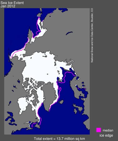 Arktisches Meereis