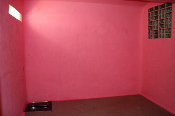 Wirkt die Farbe Rosa beruhigend auf aggressive Häftlinge?