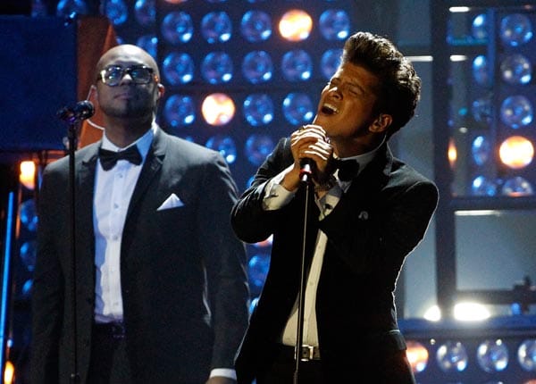 Brit Awards 2012: Bruno Mars