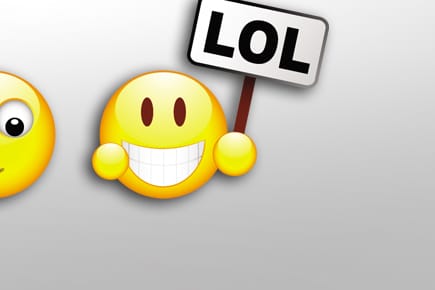Smileys sind gar nicht mehr wegzudenken.