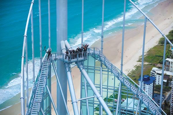 Skypoint Climb auf Australiens höchstem Wolkenkratzer