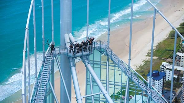 Skypoint Climb auf Australiens höchstem Wolkenkratzer