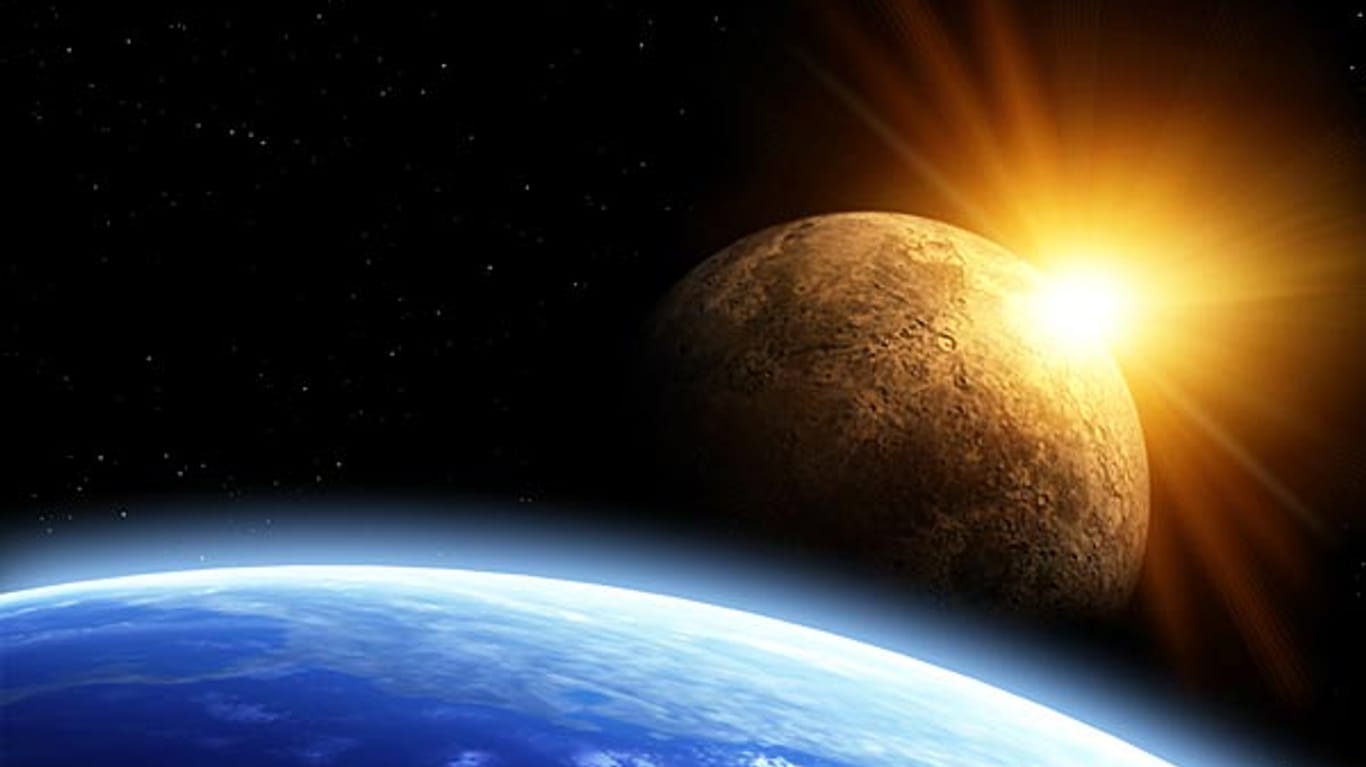 Aus dem von Himmelskörpern reflektierten Licht der Sonne können Forscher Spannendes herauslesen