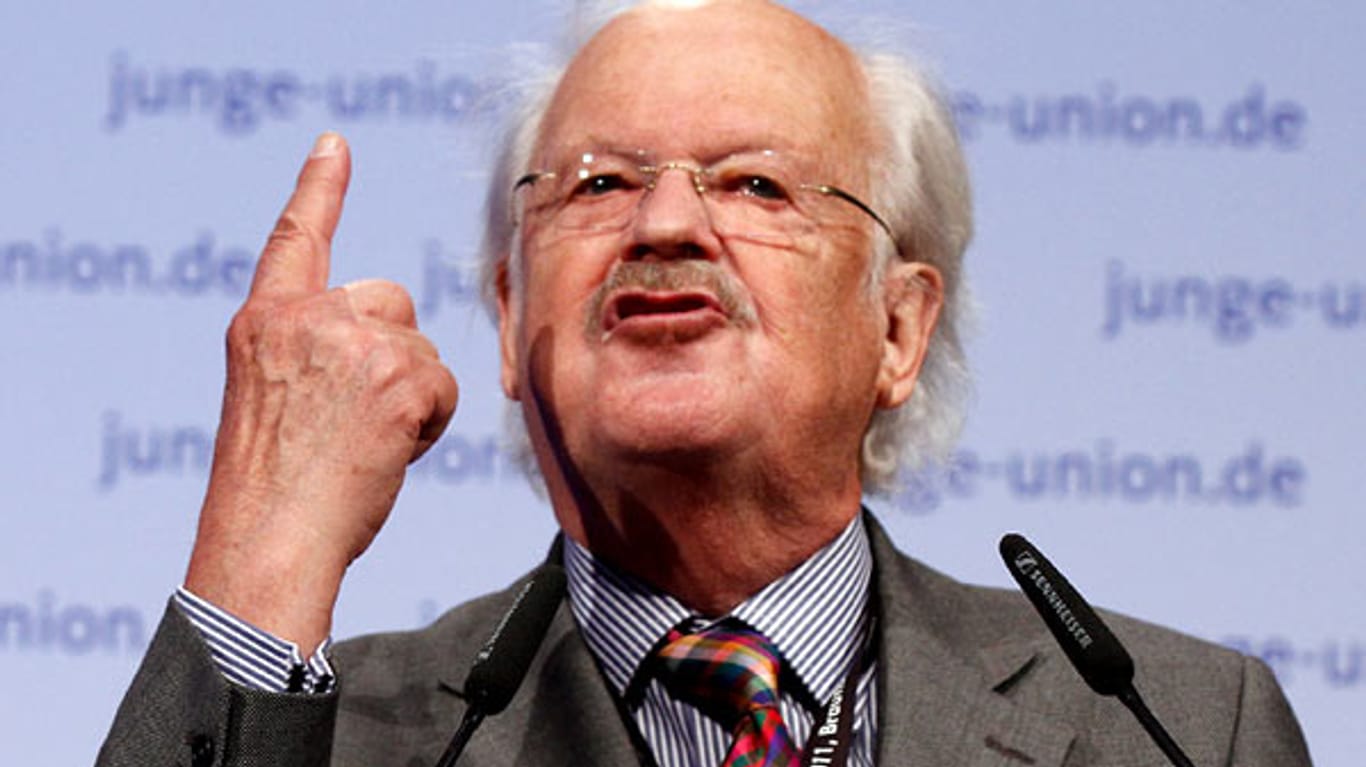 Otto Wulff, Vorsitzender der Senioren-Union in der CDU, kritisiert das ZDF.