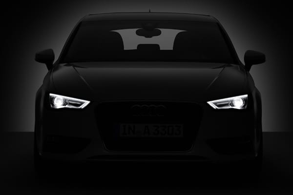 Die Ingolstädter Lichterkette hat ausgedient. Der neue Audi A3 bekommt zackige Scheinwerfer.