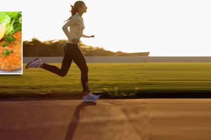 Für ein Schnitzel muss man fast eine Stunde Joggen.