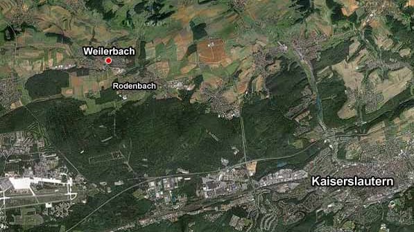 Weilerbach liegt in der Westpfalz in der Nähe von Kaiserslautern.