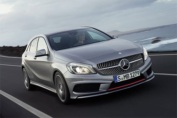 A wie Angriff: Mercedes will mit der neuen A-Klasse den 1er von BMW und den Audi A3 attackieren.