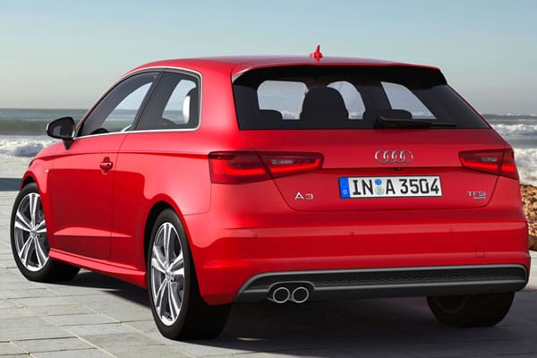 Audi hat den neuen A3 mit nach Genf gebracht.