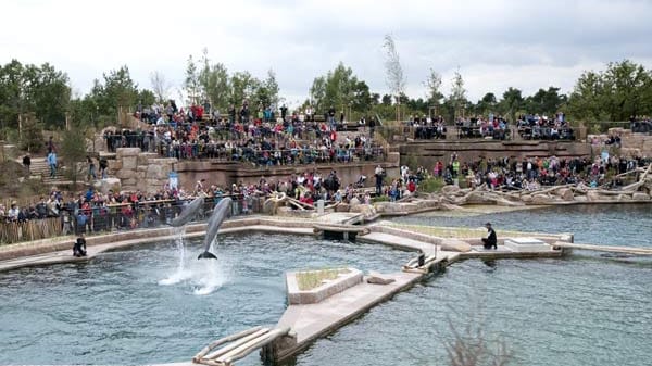 Der Tierpark in Nürnberg.