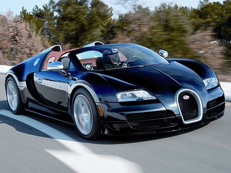 Der Bugatti Veyron 16.4 Grand Sport Vitesse ist mit 1200 PS der stärkste Roadster aller Zeiten.