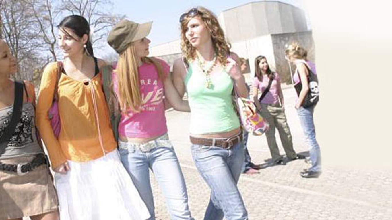 Die Schule als Laufsteg: Für Teenager kann das Stress pur werden.