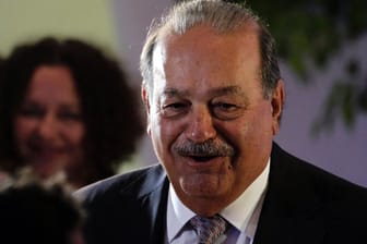 Der Mexikaner Carlos Slim Helu landete 2014 auf Platz zwei der "Forbes"-Liste - mit einem geschätzten Vermögen von 72 Milliarden Dollar.