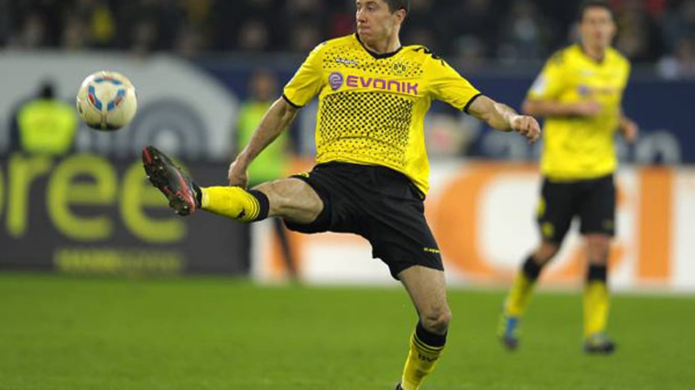 BVB-Angreifer Robert Lewandowski (li.) konzentriert sich derzeit nur auf Dortmund und die EM.