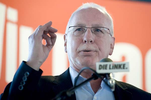 Linken-Fraktionschef Wolfgang Zimmermann: Seiner Partei reichten die Sozialausgaben hingegen nicht aus - die Linken hätten gerne noch eine Milliarde draufgesattelt.