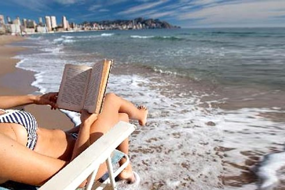 Der Strand von Benidorm in Spanien zählt zu den besten in Europa.