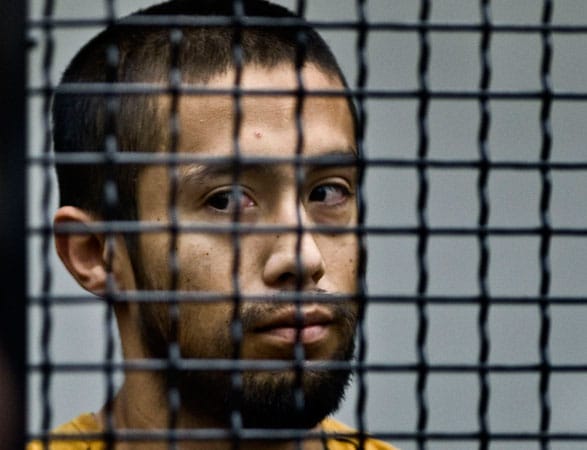 Der ehemalige US-Elitesoldat Itzcoatl Ocampo steht im Bundesstaat Kalifornien wegen sechsfachen Mordes vor Gericht. Der Mann hat die Bluttaten in Verhören gestanden und fordert für sich selber die Todesstrafe. Er sei davon überzeugt, ein "Mördergen" in sich zu tragen. Der ehemalige US-Elitesoldat Itzcoatl Ocampo steht im Bundesstaat Kalifornien wegen sechsfachen Mordes vor Gericht. Der Mann hat die Bluttaten in Verhören gestanden und fordert für sich selber die Todesstrafe. Er sei davon überzeugt, ein "Mördergen" in sich zu tragen.