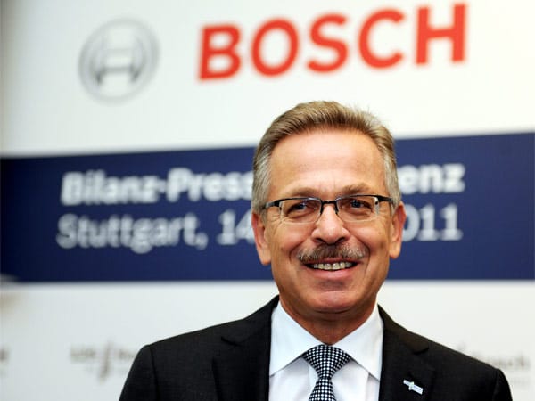 Der beliebteste Unternehmer in der Blitzumfrage von März 2012: Franz Fehrenbach (Chef der Robert Bosch GmbH)