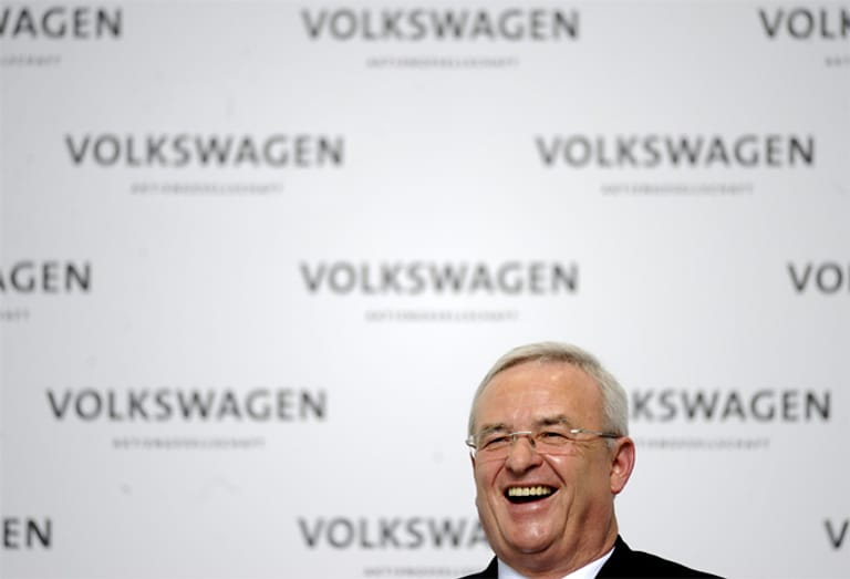 Martin Winterkorn: Rang 3 unter den beliebtesten Unternehmern. Der Vorstandsvorsitzende von VW vereinte 78 Prozent der Stimmen auf sich.