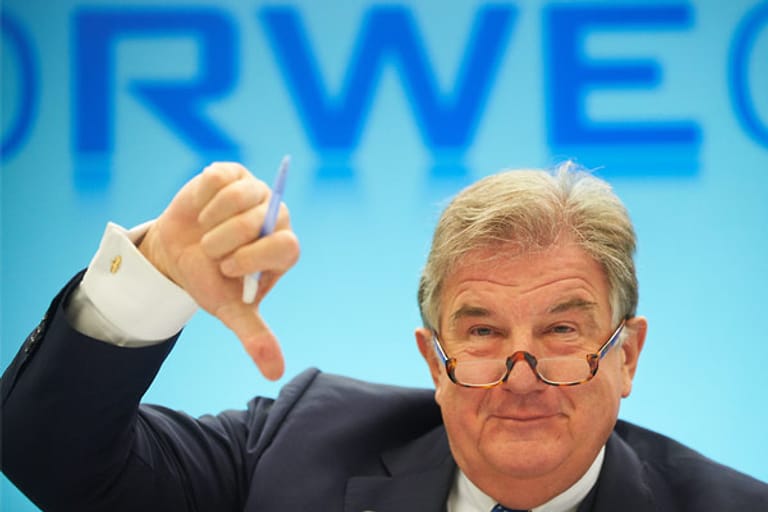 Jürgen Großmann: Nur 36 Prozent der Befragten halten den RWE-Chef für einen Top- Unternehmer