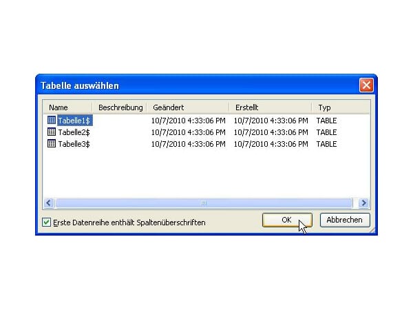 Serienbrief schreiben mit Office 2003