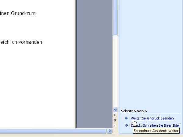 Serienbrief schreiben mit Office 2003