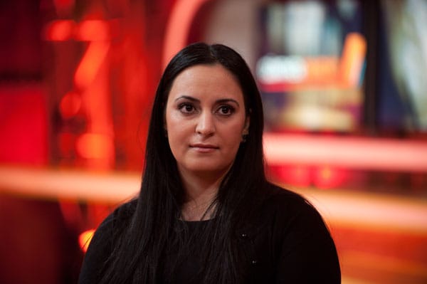 Gamze Kubasik ist von den Grünen aufstellt. Ihr Vater wurde von der Terrorgruppe NSU ermordet.