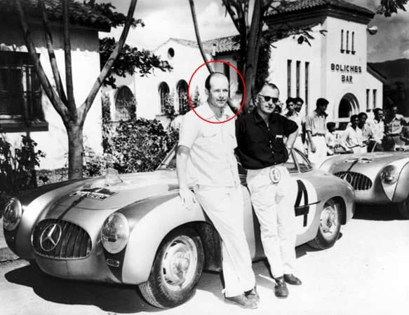 Hans Klenk, geboren am 18. Oktober 1919 und gestorben am 24. März 2009, steuert 1952 in der Formel einen Veritas.