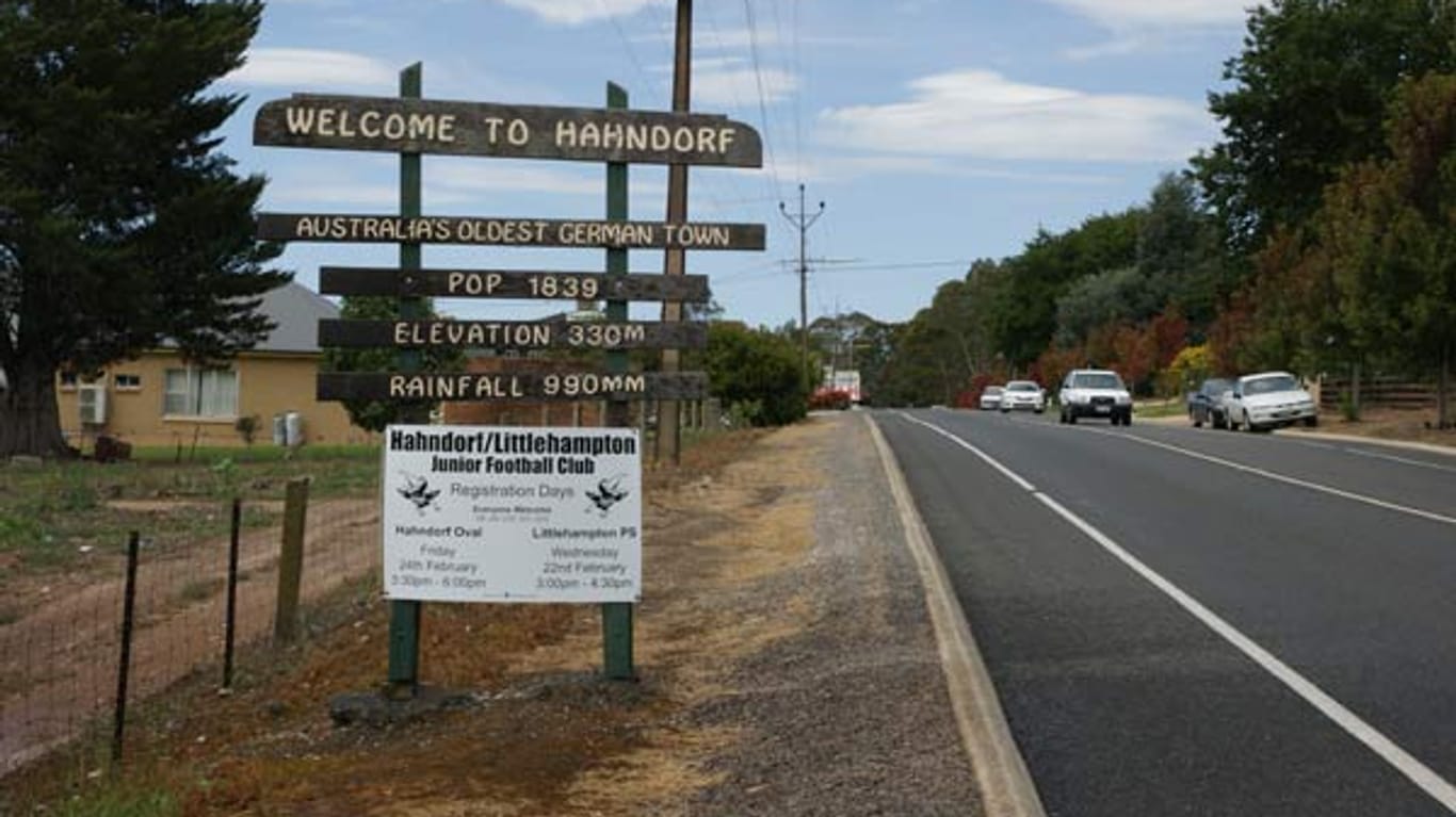 Hahndorf ist die älteste deutsche Siedlung Australiens