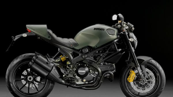 Hingucker und Kraftpaket gleichermaßen: Die Ducati Monster Diesel.