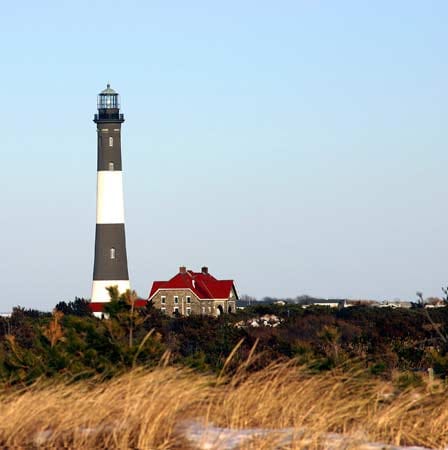 Ebenfalls zur Auswahl von Greenberg zählt Fire Island, eine rund 48 Kilometer lange Barriereinsel am südlichen Ufer von Long Island (USA).