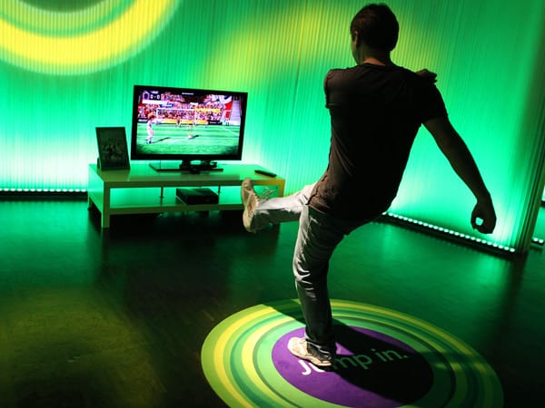 Kinect: Der Spieler wird selbst zum Controller