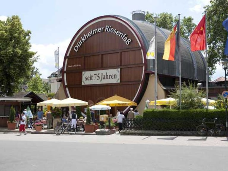 Das größte Fass der Welt steht in Bad Dürkheim