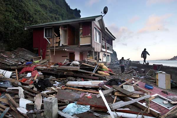Februar 2010 hat ein gewaltiges Erdbeben der Stärke 8.8 Chile getroffen. Es war das fünftstärkste Erdbeben, das jemals aufgezeichnet wurde