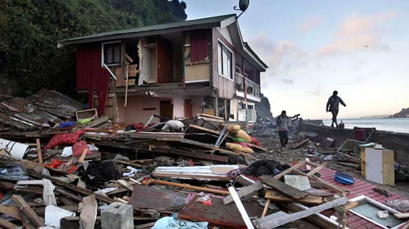 Februar 2010 hat ein gewaltiges Erdbeben der Stärke 8.8 Chile getroffen. Es war das fünftstärkste Erdbeben, das jemals aufgezeichnet wurde