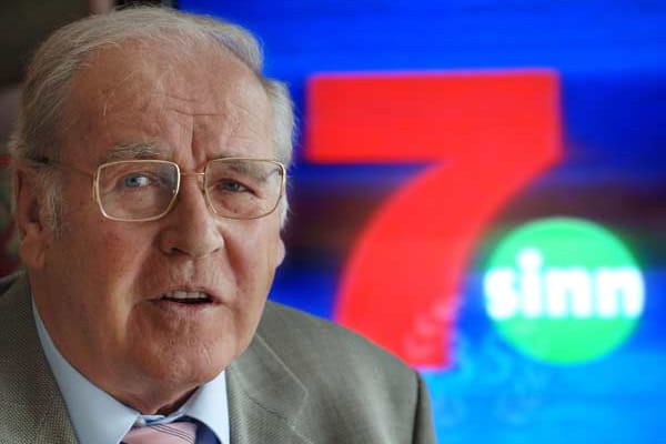 Radio-und Fernsehsprecher Egon Hoegen war der Sprecher beim "7. Sinn".
