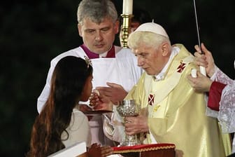 Kaum angekommen, feierte der Papst mit den Kubanern eine Messe