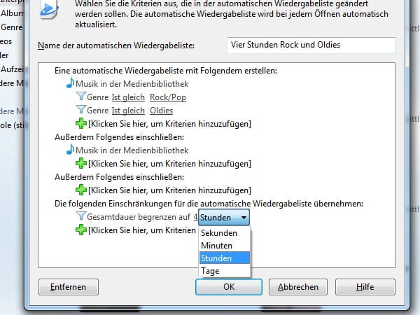 So stellt der Media Player automatisch Wiedergabelisten zusammen