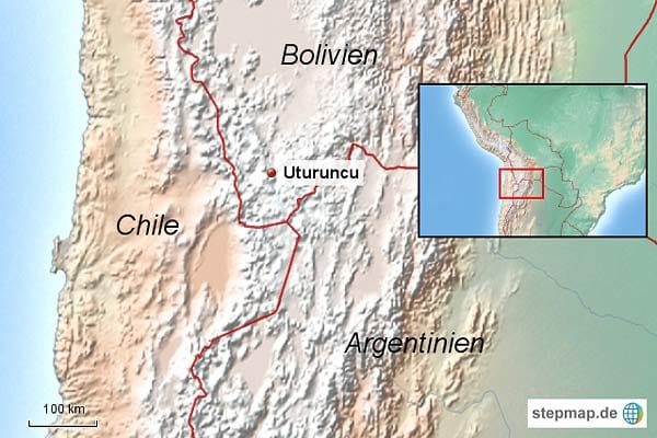 Uturuncu im Süden Boliviens: Der 6000 Meter hohe Vulkan schien erloschen, sein Lavagestein verrät, dass sein letzter Ausbruch fast 300.000 Jahre zurückliegt. Doch nun regt sich der Riese, er scheint erwacht.