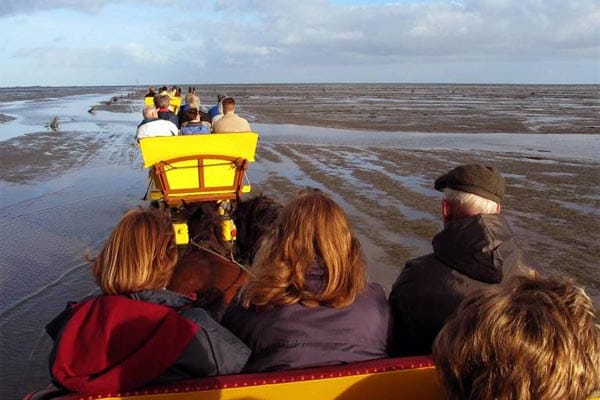 Cuxhaven punktet mit seinem Reizklima.