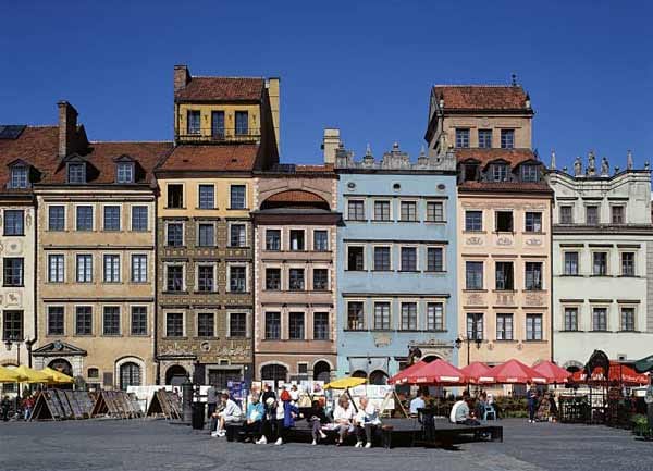 Die Altstadt von Warschau wurde 1980 als UNESCO-Weltkulturerbe ausgezeichnet.