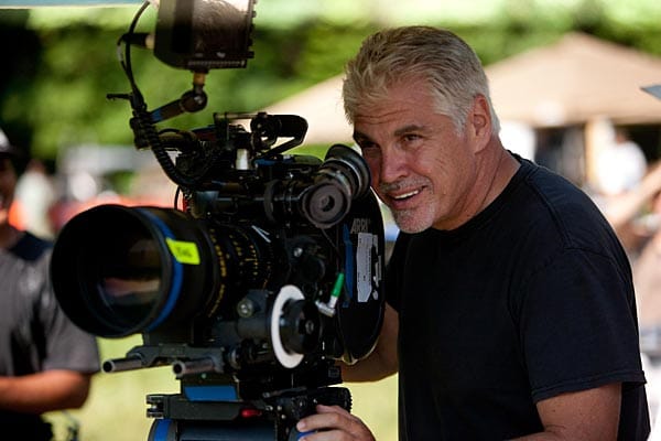 Der Regisseur des Films, Gary Ross, bei der Arbeit.