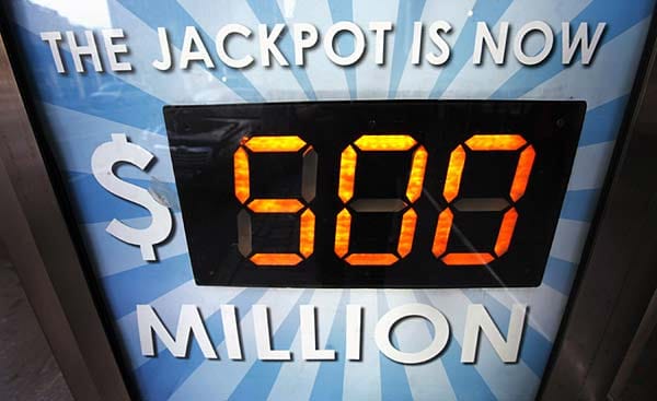 Die USA im Lottofieber: Der Jackpot des Veranstalters Mega Millions beträgt Ende März 2012 weit mehr als eine halbe Milliarde Dollar.