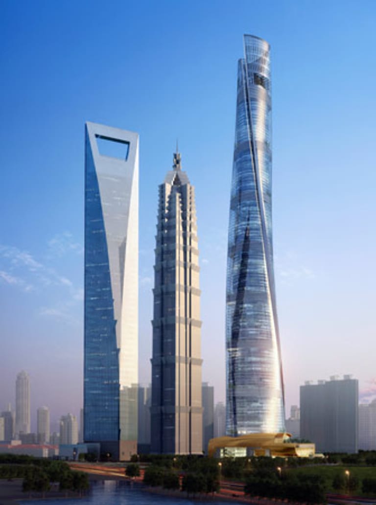 492 Meter hoch und damit Platz sechs: Das Shanghai World Financial Center ist das höchste Gebäude Chinas und wurde im Jahr 2008 eröffnet. (Quelle: Emporis)