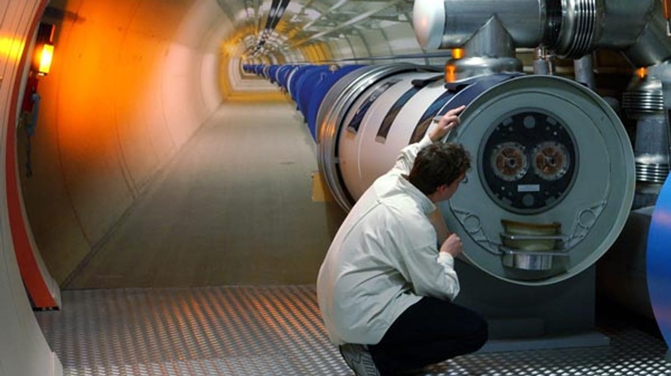 Der LHC-Beschleuniger am Forschungszentrum CERN: Immer für Rekorde gut
