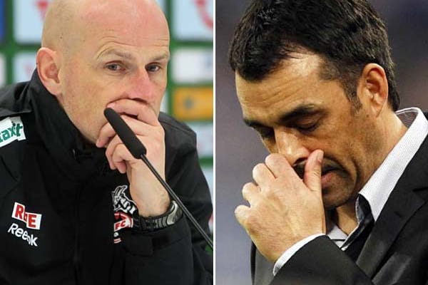 Stale Solbakken und Robin Dutt sind bei ihren Klubs wohl am Ende.