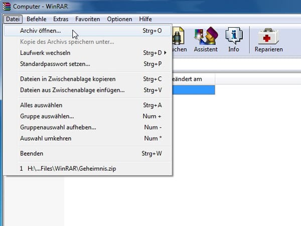 Windows-Trick: Geheime Dateien in einem Bild verstecken
