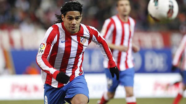 Radamel Falcao ist Atlético Madrids Topstürmer.